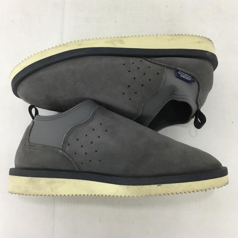 スイコック suicoke カジュアルシューズ カジュアルシューズ ムートンスニーカー スリッポン 25cm 25.0cm 無地 灰 / グレー / レディース USED 古着 中古 10133907