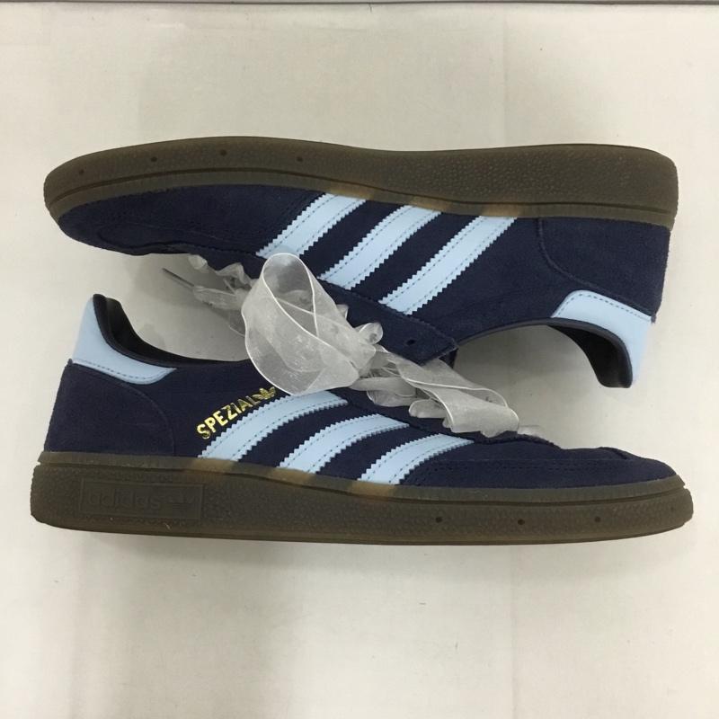 アディダス adidas スニーカー スニーカー BD7633 Handball Spezial 24cm 24.0cm ロゴ、文字 紺 / ネイビー / X 水色 / ライトブルー / レディース USED 古着 中古 10131187