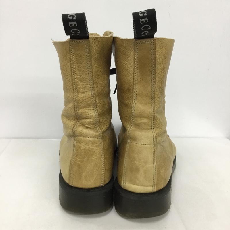 ジョージコックス GEORGE COX ブーツ 一般 レースアップ イングランド製 ロゴ、文字 ベージュ / ベージュ / メンズ USED 古着 中古 10130198