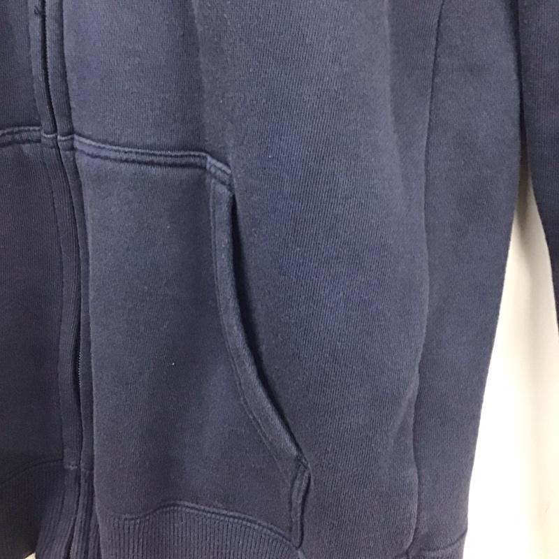 ザノースフェイス THE NORTH FACE パーカー 長袖 NT61502X ジップパーカー S プリント X ロゴ、文字 紺 / ネイビー / メンズ USED 古着 中古 10131417
