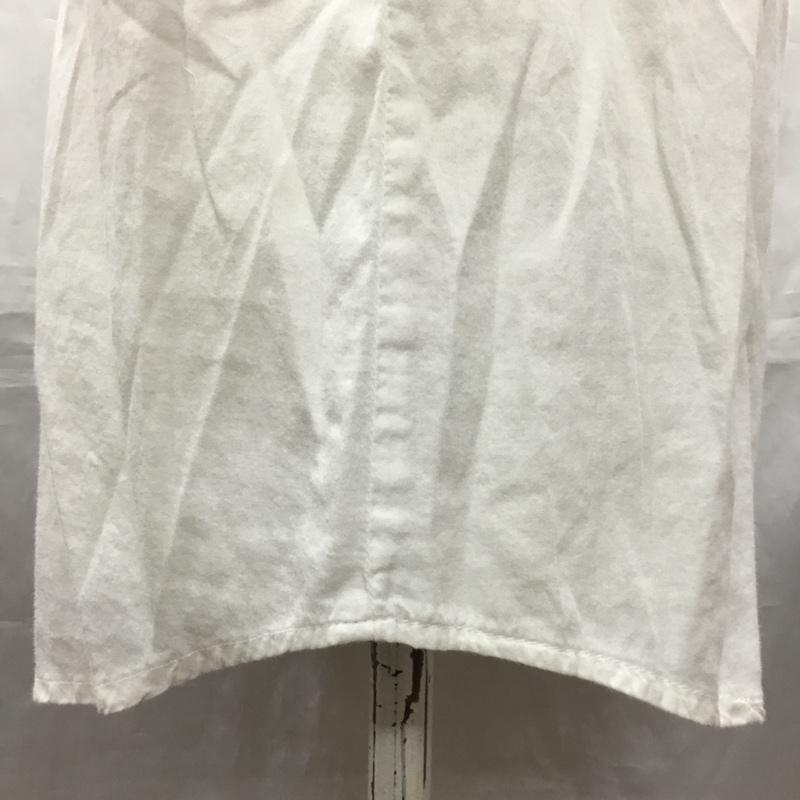 アズールバイマウジー AZUL BY MOUSSY シャツ、ブラウス 長袖 2504A130-1580 ピンタック M 無地 白 / ホワイト / レディース USED 古着 中古 10118479