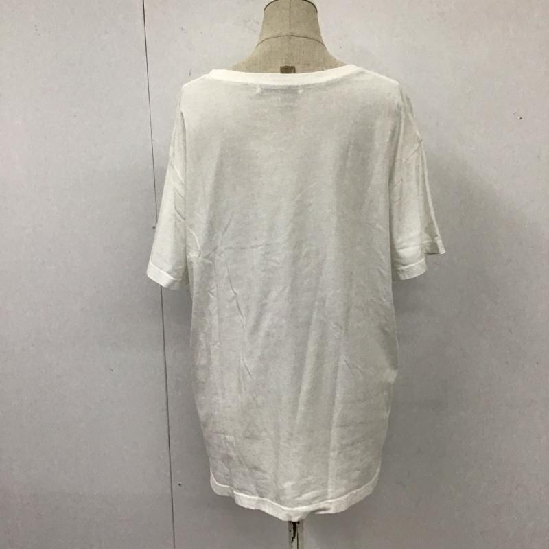 ジャーナルスタンダード レリューム JOURNAL STANDARD relume Tシャツ 半袖 FREE ロゴ、文字 白 / ホワイト / レディース USED 古着 中古 10114909