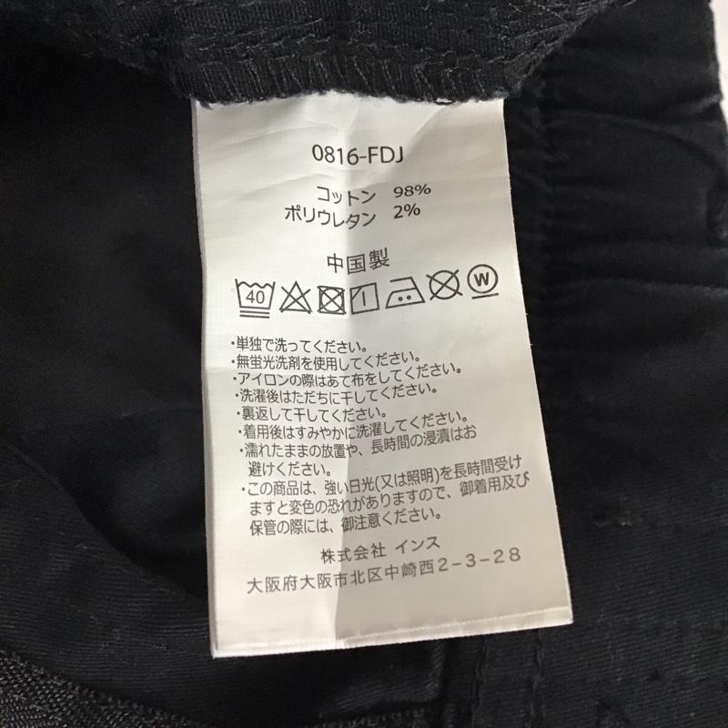 グラミチ GRAMICCI パンツ ワークパンツ、ペインターパンツ 0816-fdj ニューナローパンツ カジュアルパンツ ストレッチパンツ L ロゴ、文字 黒 / ブラック /  メンズ USED 古着 中古 10119991