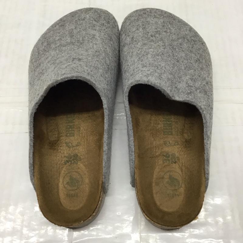 ビルケンシュトック BIRKENSTOCK サンダル サンダル フェルト ルームシューズ 23 23.0cm 無地 灰 / グレー / レディース USED 古着 中古 10116049