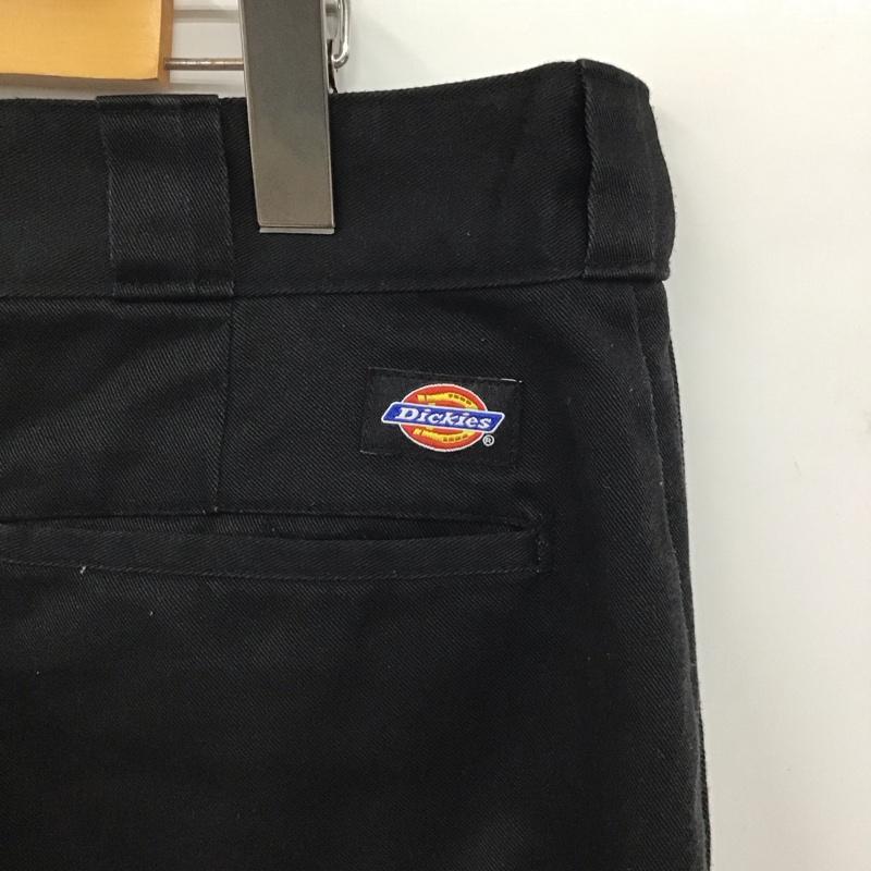 ディッキーズ Dickies パンツ ワークパンツ、ペインターパンツ ワークパンツ ワイドパンツ カジュアルパンツ 34 無地 黒 / ブラック / メンズ USED 古着 中古 10131403