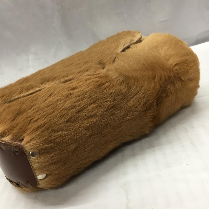 古着 USED ショルダーバッグ ショルダーバッグ カンガルーファー オーストラリア ワンポイント 茶 / ブラウン / レディース USED 古着 中古 10114546