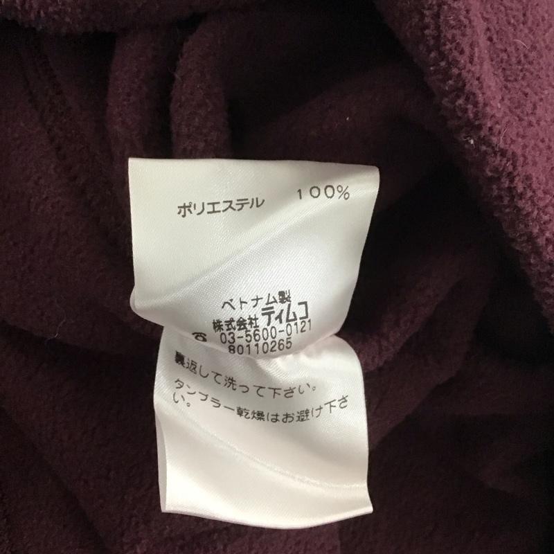 フォックスファイヤー FOXFIRE ベスト ベスト L 無地 えんじ / ワインレッド / レディース USED 古着 中古 10140422