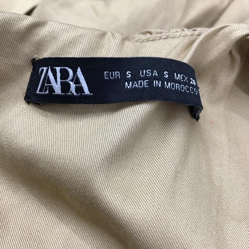 ザラ ZARA ワンピース・ドレス・オールインワン ワンピース・ドレス・オールインワン 8044 049 704 オールインワン ジャンプスーツ 半袖 S 無地 ベージュ / ベージュ / レディース USED 古着 中古 10119391