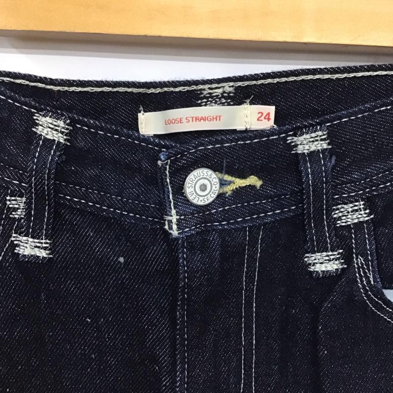 リーバイスレッド Levi s RED パンツ デニム、ジーンズ A0163-0000 W24 L30 無地 インディゴ / インディゴ / レディース USED 古着 中古 10138552