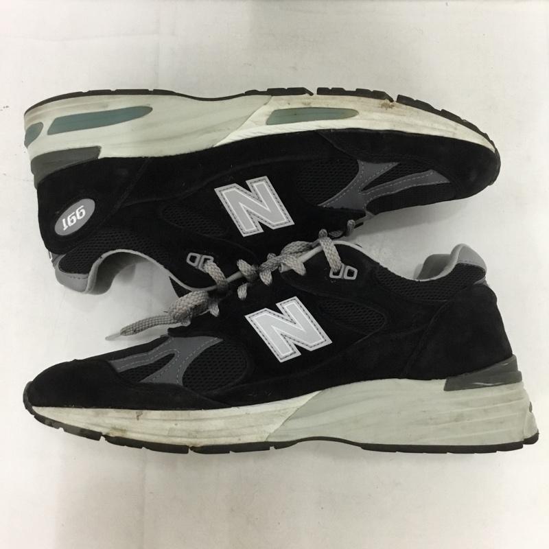 ニューバランス New Balance スニーカー スニーカー U991BK2 Made in UK 991 USA9 US:9 ロゴ、文字 黒 / ブラック / メンズ USED 古着 中古 10136684