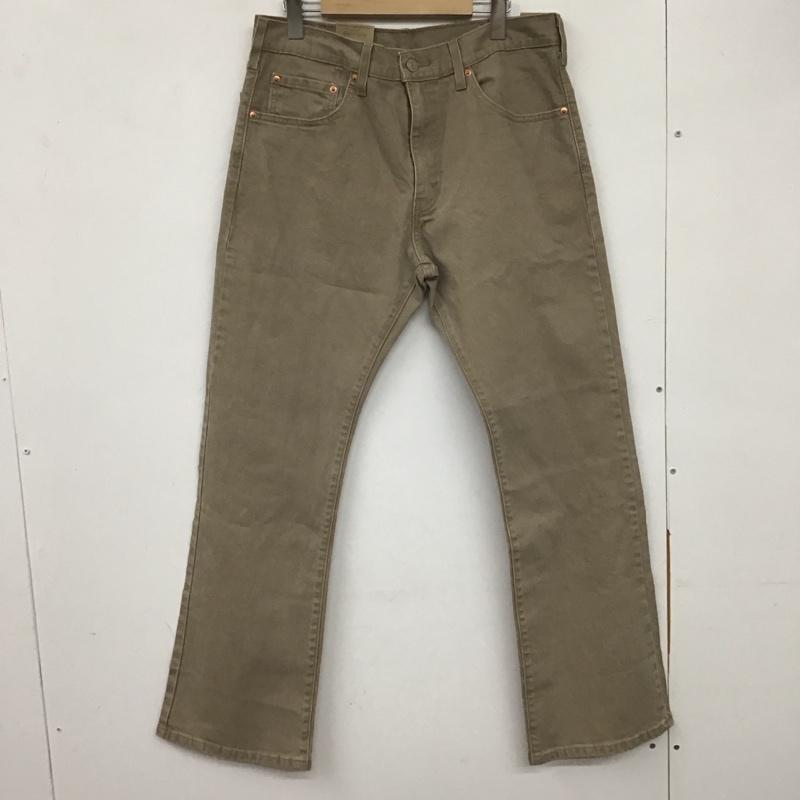 リーバイストラウスアンドコー Levi Strauss & co. パンツ デニム、ジーンズ デニムパンツ スリムパンツ カジュアルパンツ ストレッチパンツ 33インチ 無地 ベージュ / ベージュ / メンズ USED 古着 中古 10136569