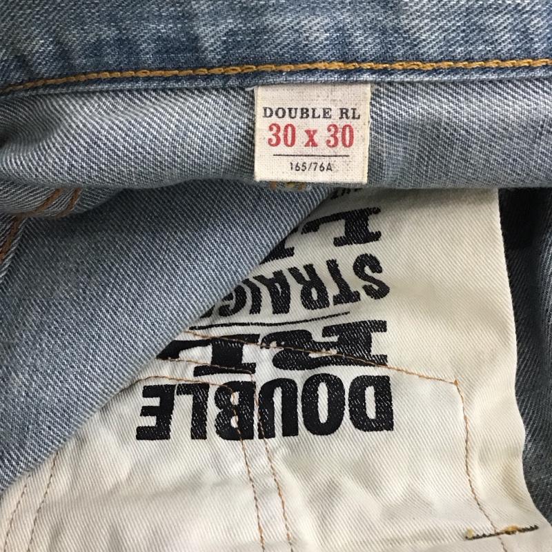 ダブルアールエル RRL パンツ デニム、ジーンズ デニムパンツ スリムパンツ カジュアルパンツ ペインターパンツ 30インチ インディゴ / インディゴ / メンズ USED 古着 中古 10132917
