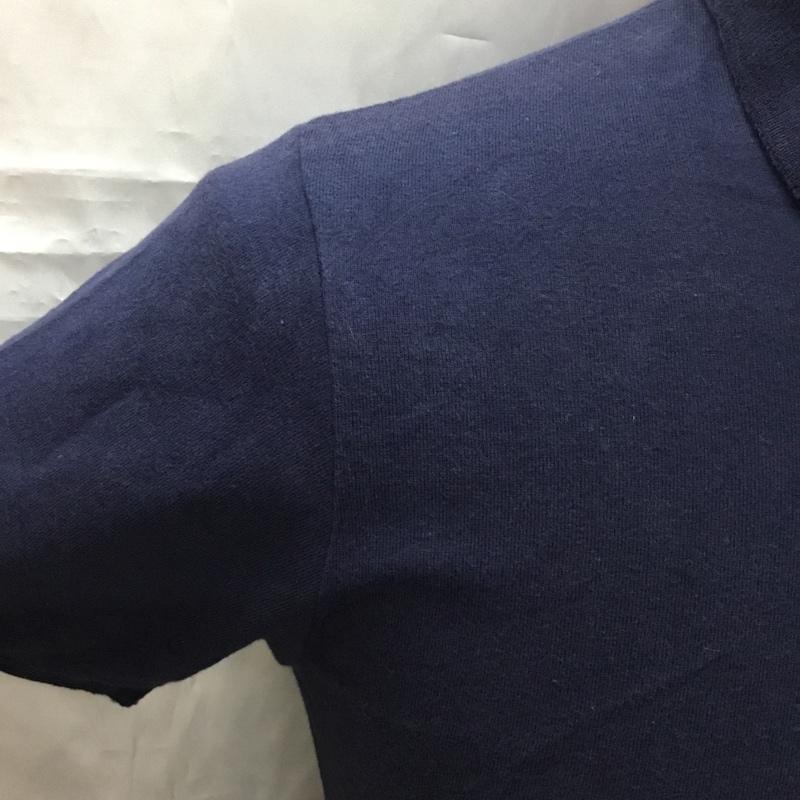デザインティーシャツストアグラニフ Designtshirtsstoregraniph ポロシャツ 半袖 半袖ポロシャツ カラーシャツ 半袖カットソー S ロゴ、文字 紺 / ネイビー / メンズ USED 古着 中古 10109283