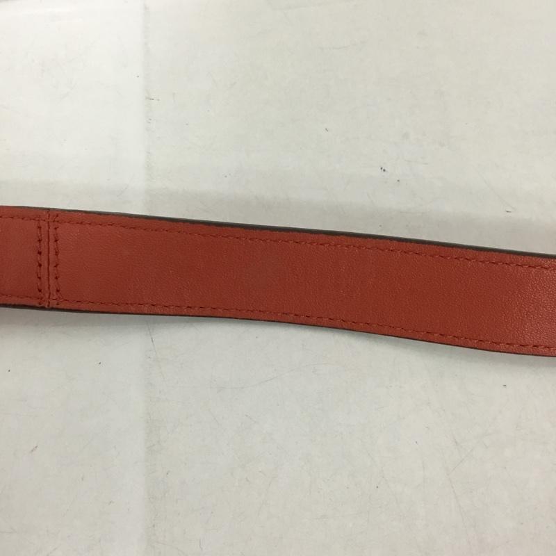 コーチ COACH ショルダーバッグ ショルダーバッグ F24404 レザー ロゴ、文字 橙 / オレンジ / レディース USED 古着 中古 10144889