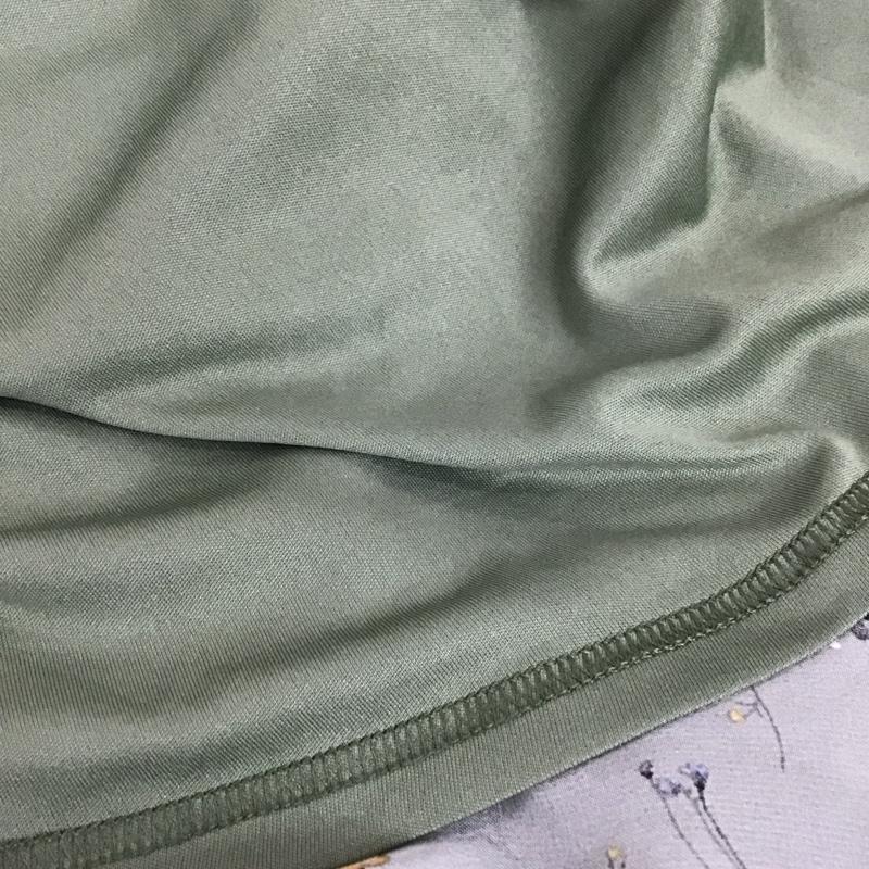 アクシーズファム axes femme ワンピース ロングスカート MK351X53 開襟シャツワンピース 半袖 M 花柄 カーキ / カーキ / レディース USED 古着 中古 10112360