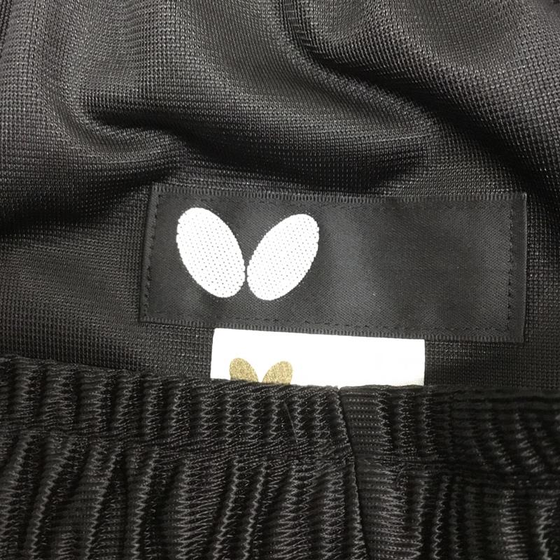 バタフライ BUTTERFLY パンツ ショートパンツ 51770-278 Voパンツ 卓球ウェア スポーツウェア タグ付き S ワンポイント 黒 / ブラック / X 銀 / シルバー / メンズ USED 古着 中古 10135693