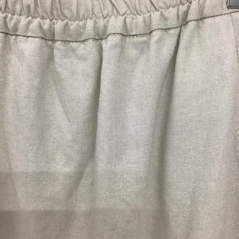 ローリーズファーム LOWRYS FARM スカート ロングスカート FREE 無地 アイボリー / アイボリー / レディース USED 古着 中古 10134257