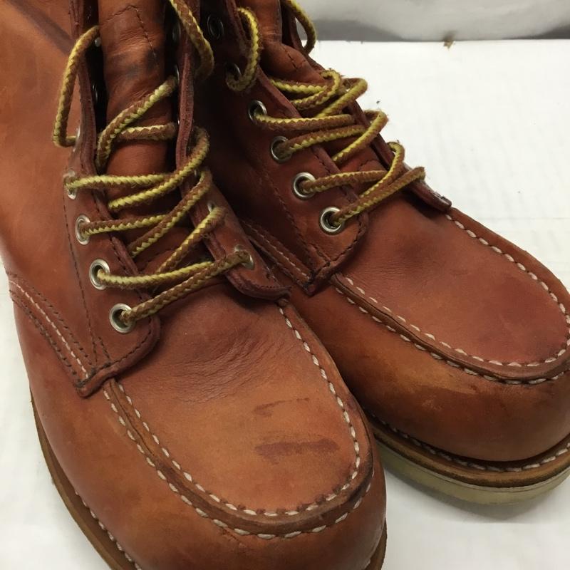 フライ‐ FRYE ブーツ ショートブーツ レースアップブーツ ワンポイント 茶 / ブラウン / レディース USED 古着 中古 10122203