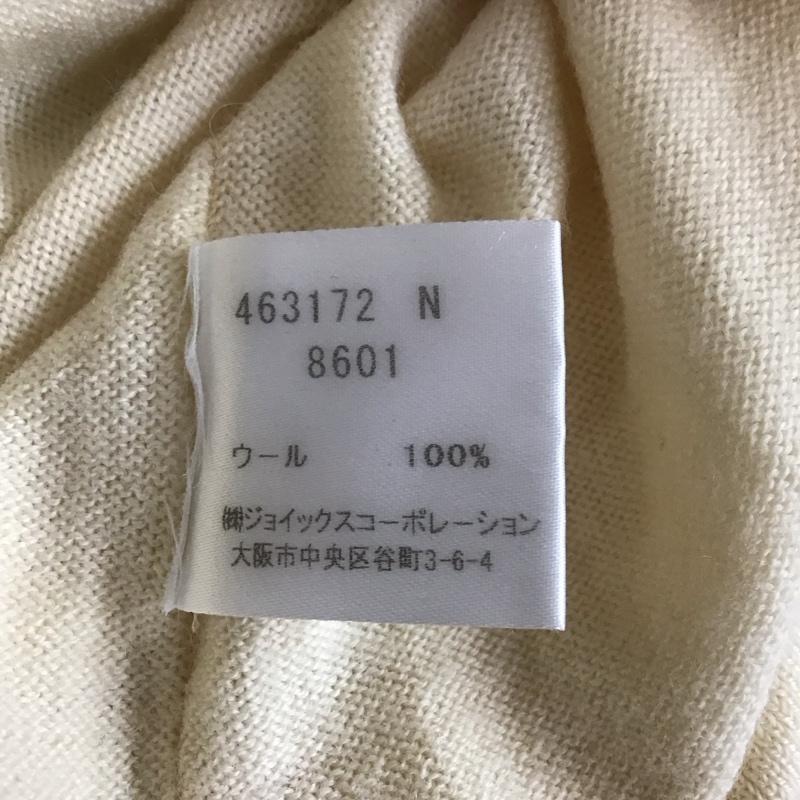 ポールスミス Paul Smith ニット、セーター 長袖 長袖ニットカットソー ニット セーター タートルネックニット L 無地 アイボリー / アイボリー / メンズ USED 古着 中古 10115316