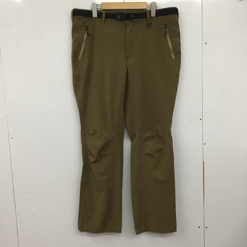 コロンビア Columbia パンツ ワークパンツ、ペインターパンツ 116 pm4695 スリムパンツ ストレッチパンツ アウトドア XL ロゴ、文字 カーキ / カーキ / メンズ USED 古着 中古 10139025