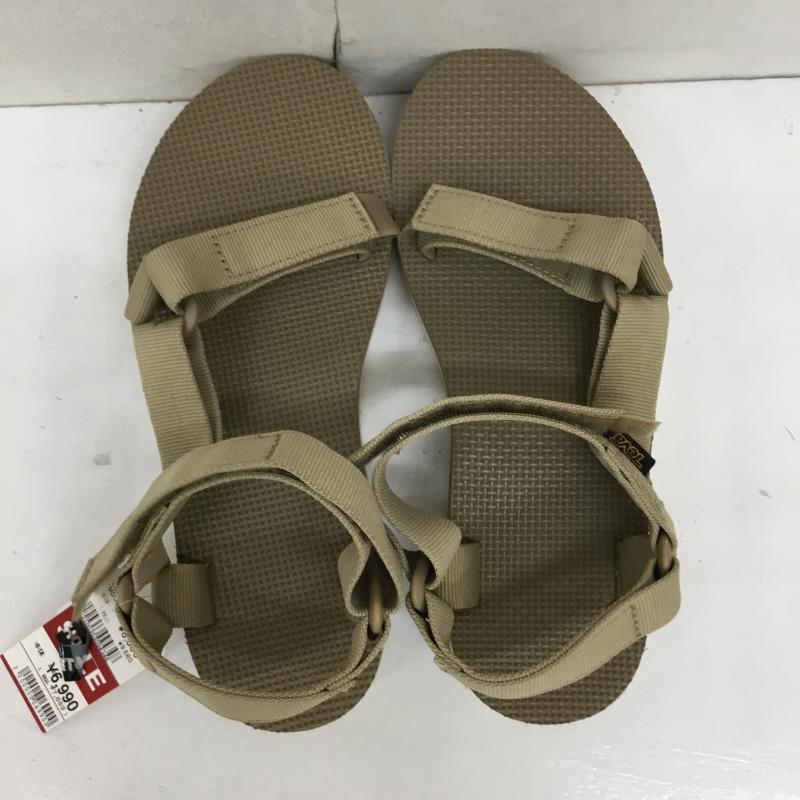 テバ Teva カジュアルシューズ カジュアルシューズ FU1022J 24.0cm 無地 ベージュ / ベージュ / レディース USED 古着 中古 10134402