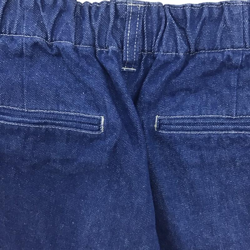 ウィム バイ リドム WYM LIDNM パンツ デニム、ジーンズ ワイドパンツ カジュアルパンツ ワークパンツ デニムパンツ M 無地 インディゴ / インディゴ / メンズ USED 古着 中古 10137684