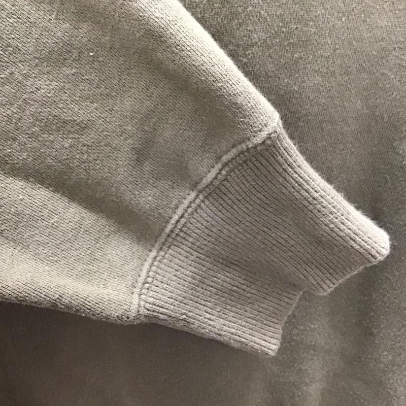 ザノースフェイス THE NORTH FACE トレーナー 長袖 nt61812z 長袖スウェット トレーナー リブスウェットカットソー L ロゴ、文字 カーキ / カーキ / メンズ USED 古着 中古 10111808