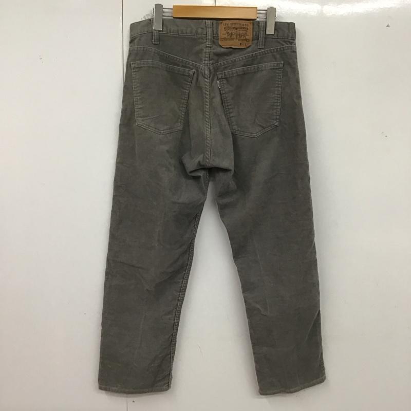 リーバイストラウスアンドコー Levi Strauss & co. パンツ デニム、ジーンズ コーデュロイパンツ スリムパンツ カジュアルパンツ 80s 33インチ 無地 灰 / グレー /  メンズ USED 古着 中古 10126121