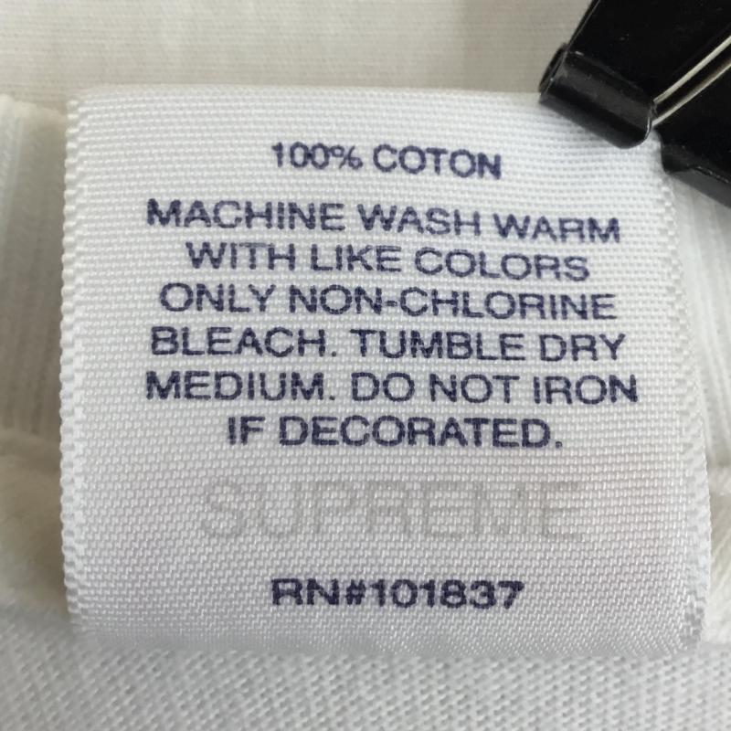 シュプリーム Supreme Tシャツ 半袖 Cross Box Logo Tee XL ロゴ、文字 白 / ホワイト / メンズ USED 古着 中古 10134743