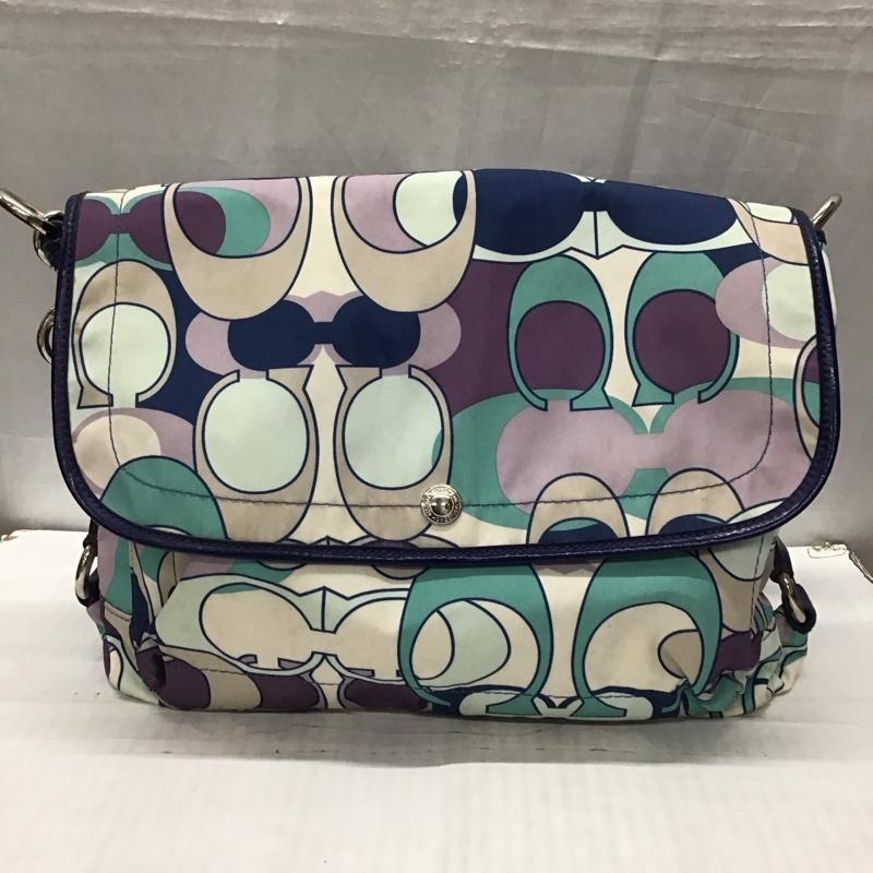 コーチ COACH ショルダーバッグ ショルダーバッグ F18840 総柄 マルチカラー / マルチカラー / レディース USED 古着 中古 10118419