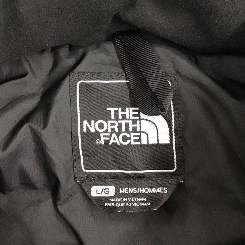 ザノースフェイス THE NORTH FACE ベスト ベスト ジップアップベスト ダウンベスト ノースリーブカットソー L ロゴ、文字 青 / ブルー / X 紺 / ネイビー / メンズ USED 古着 中古 10114388