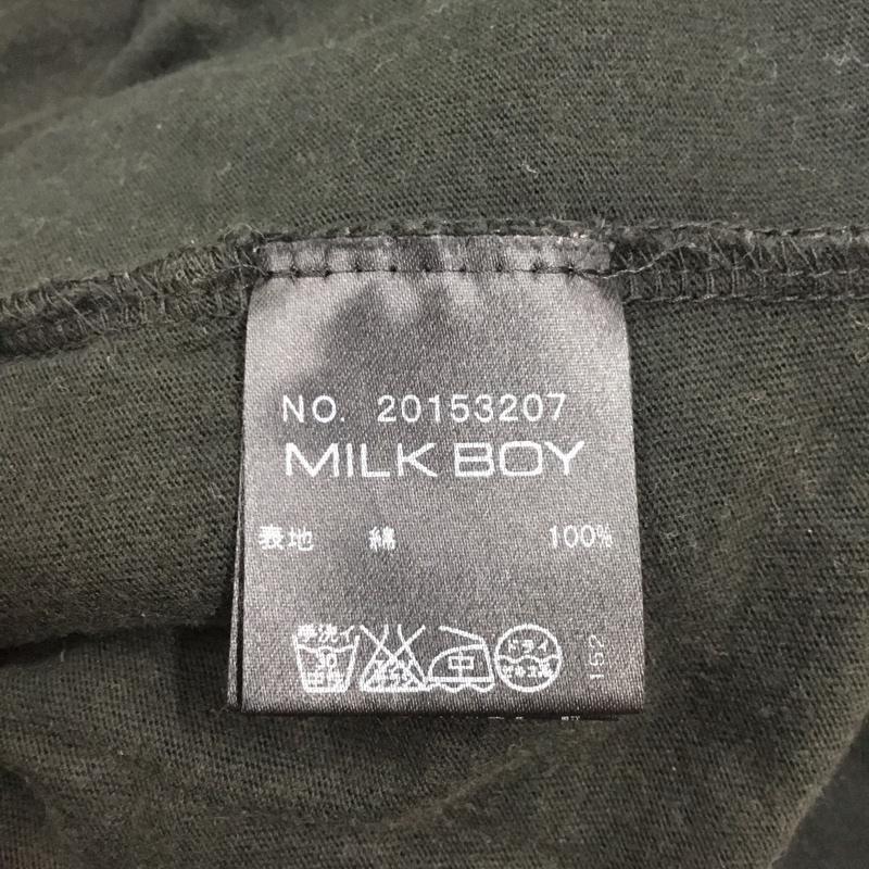 ミルクボーイ MILKBOY Tシャツ 半袖 20153207 コラボ キャラクター プリント GREMLINS プリント 黒 / ブラック / メンズ USED 古着 中古 10111908