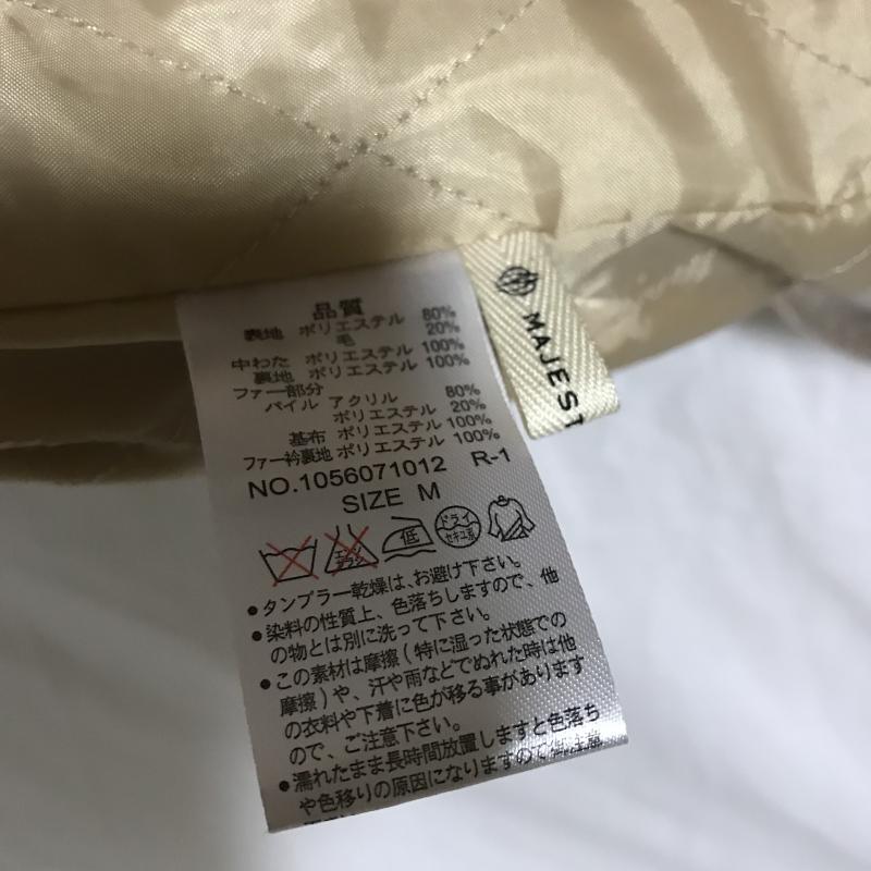 マジェスティックレゴン MAJESTIC LEGON コート コート一般 M 無地 ベージュ / ベージュ / レディース USED 古着 中古 10014997