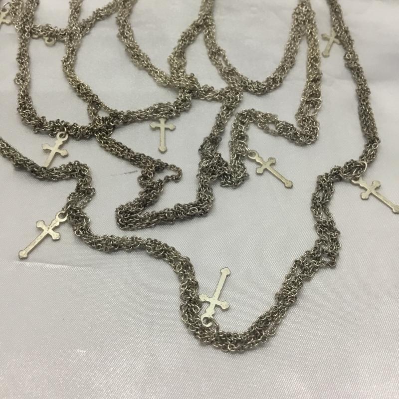 ヒステリックグラマー HYSTERIC GLAMOUR アクセサリー ネックレス、ペンダント 十字架 クロス 銀 / シルバー / レディース USED 古着 中古 10114222