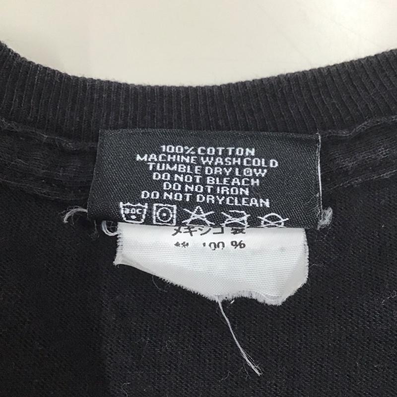 ステューシー STUSSY Tシャツ 半袖 L ロゴ、文字 X プリント 黒 / ブラック / メンズ USED 古着 中古 10111833