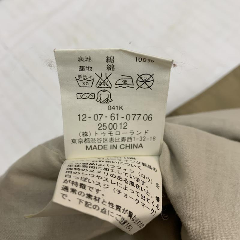 マカフィー MACPHEE ジャケット、上着 ジャケット、ブレザー ステンカラージャケット 38 無地 ベージュ / ベージュ / レディース USED 古着 中古 10042201
