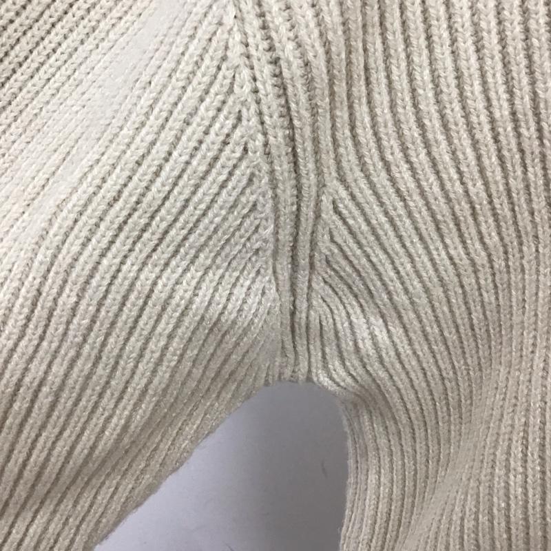ミラオーウェン Mila Owen ニット、セーター 長袖 09fkb236001 ハイゲージ クルーネック セーター 無地 アイボリー / アイボリー /  レディース USED 古着 中古 10111896