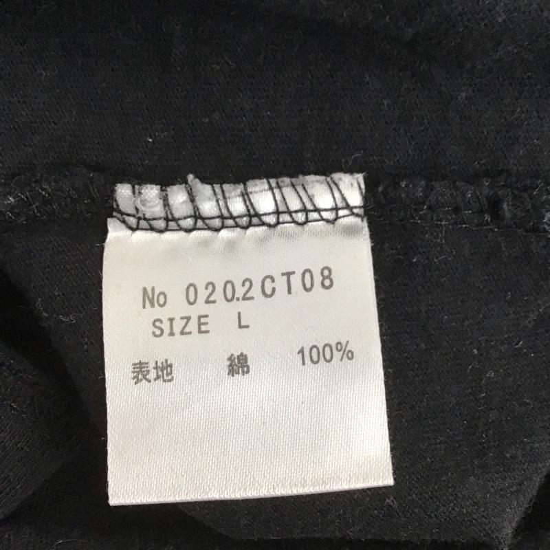 ヒステリックグラマー HYSTERIC GLAMOUR Tシャツ 半袖 半袖カットソー プリントTシャツ クルーネックカットソー L プリント 黒 / ブラック / メンズ USED 古着 中古 10106824