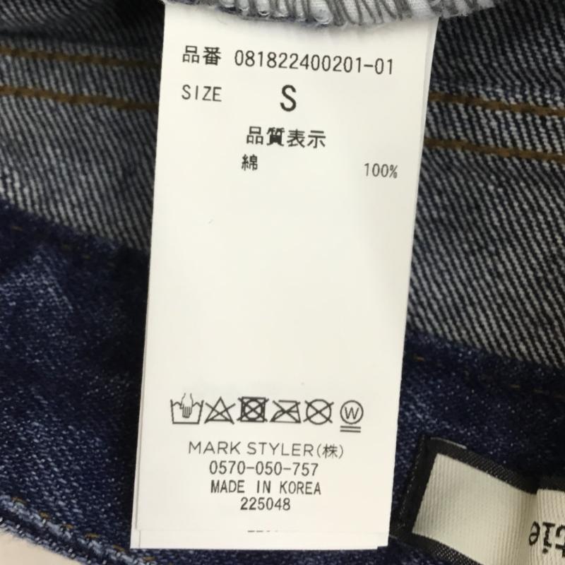 ジュエティ jouetie パンツ デニム、ジーンズ S 無地 青 / ブルー / レディース USED 古着 中古 10134759