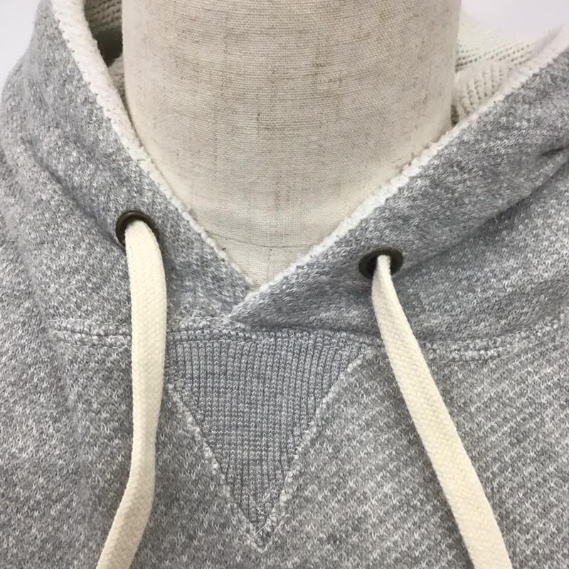 ステューシー STUSSY パーカー 長袖 c8-l127 Champion プルオーバーパーカー 長袖スウェット S ロゴ、文字 灰 / グレー /  メンズ USED 古着 中古 10124551