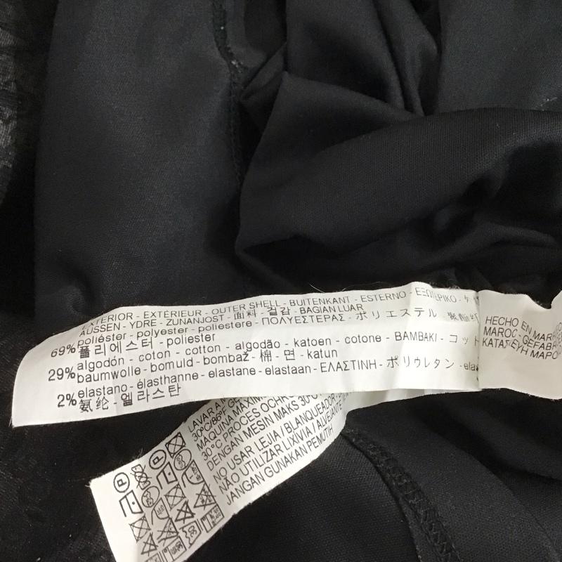 ザラ ZARA TRAFALUC ワンピース ひざ丈スカート 長袖ワンピース ロングワンピース ストレッチ S 総柄 白 / ホワイト / X 黒 / ブラック / レディース USED 古着 中古 10128899