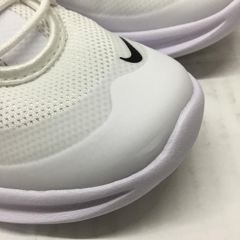 ナイキ NIKE スニーカー スニーカー AH5222-100 AIR MAX AXIS GS 22.5cm 22.5cm ロゴ、文字 白 / ホワイト / X 黒 / ブラック / レディース USED 古着 中古 10109377