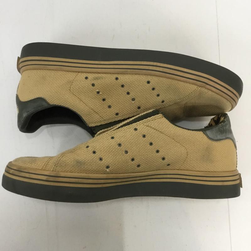 アディダス adidas スリッポン スリッポン 012112 24.5cm 箱無 24.5cm 無地 ベージュ / ベージュ / レディース USED 古着 中古 10044641