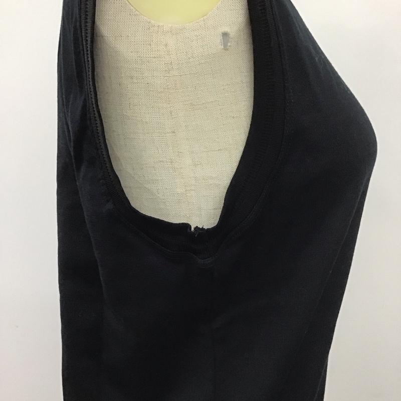 バーバリーロンドン Burberry London タンクトップ タンクトップ タンクトップ ノースリーブカットソー 2 無地 黒 / ブラック / レディース USED 古着 中古 10112517