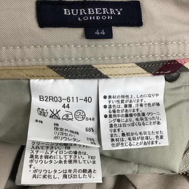 バーバリーロンドン Burberry London パンツ デニム、ジーンズ カジュアルパンツ スリムパンツ ストレッチパンツ 44 無地 ベージュ / ベージュ / レディース USED 古着 中古 10122476
