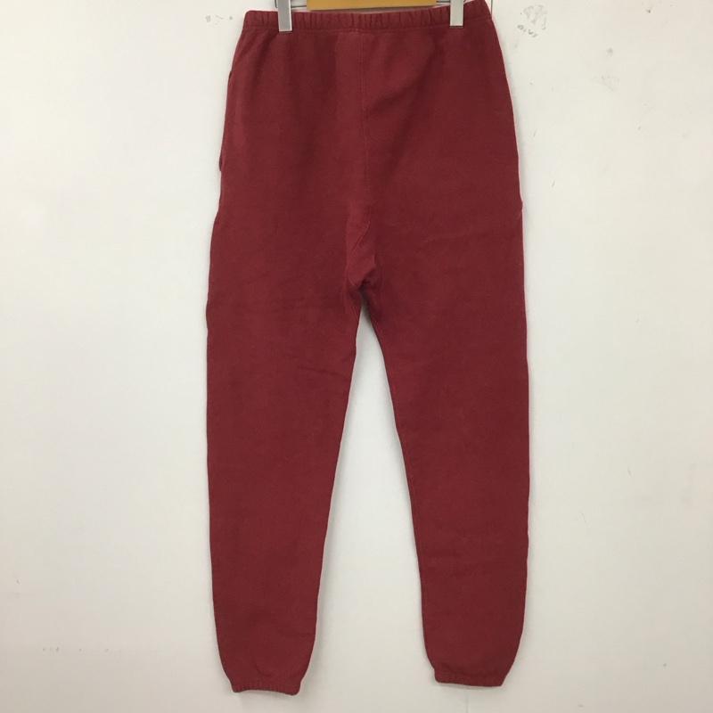 チャンピオン Champion ボトムス ボトムス C8-U211 スウェットパンツ 裏起毛 XL ワンポイント えんじ / ワインレッド / メンズ USED 古着 中古 10122624