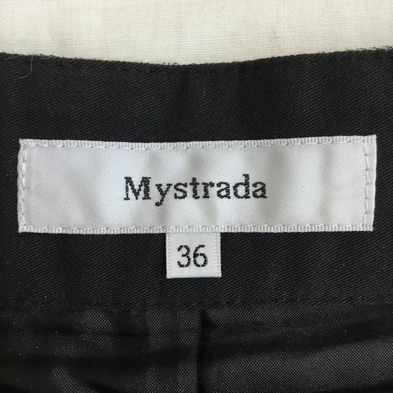 マイストラーダ Mystrada スカート ひざ丈スカート 36 花柄 紺 / ネイビー / レディース USED 古着 中古 10134751