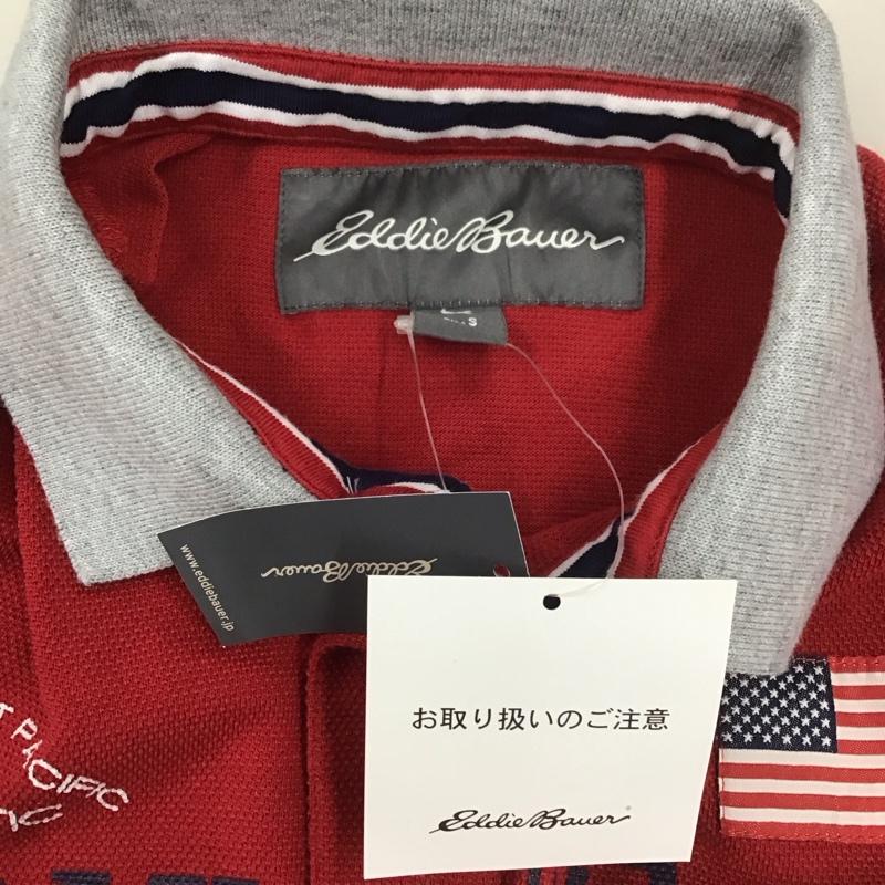 エディーバウアー Eddie Bauer ポロシャツ 半袖 半袖ポロシャツ カラーシャツ 半袖カットソー S ボーダー柄 マルチカラー / マルチカラー /  メンズ USED 古着 中古 10111678
