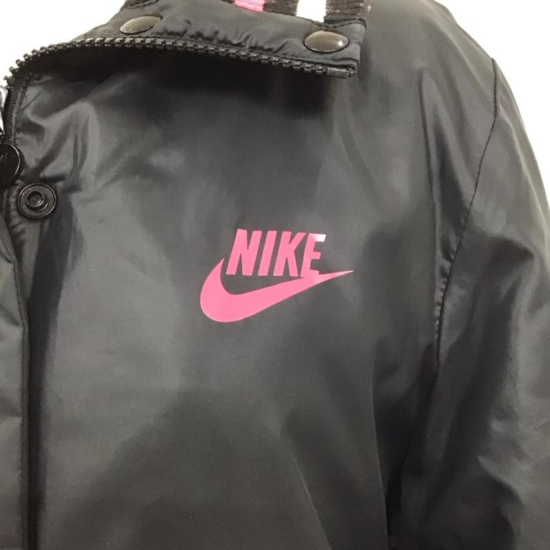 ナイキ NIKE ジャケット、上着 ジャンパー、ブルゾン L 無地 黒 / ブラック / レディース USED 古着 中古 10121172
