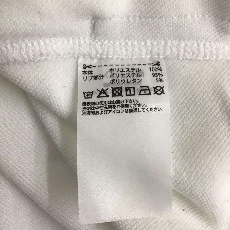 アディダス adidas トレーナー 長袖 DN1451 クルーネック スウェット M ロゴ、文字 白 / ホワイト / メンズ USED 古着 中古 10123283